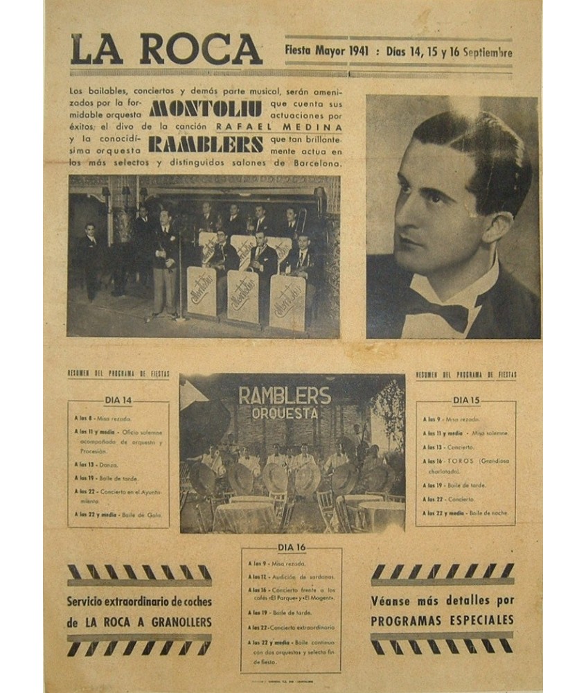 LA ROCA FIESTA MAYOR 1941