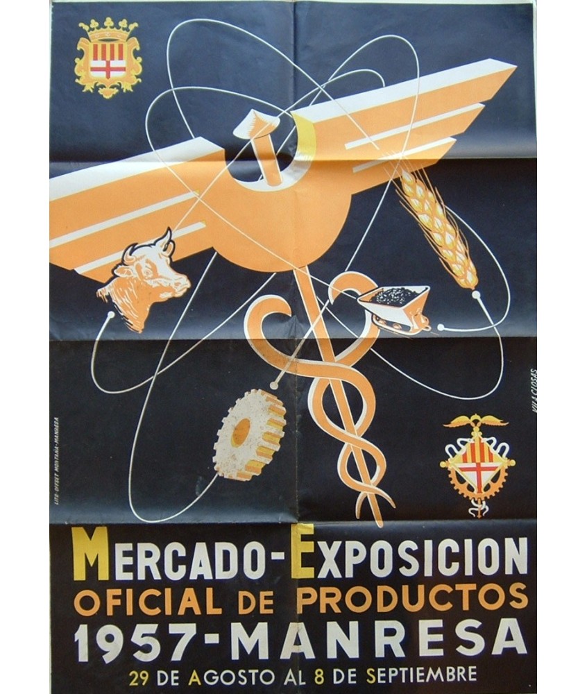 MERCADO-EXPOSICION MANRESA 1957