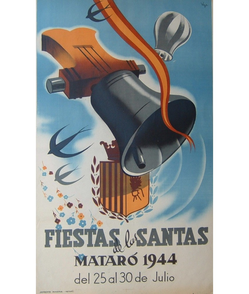 FIESTAS DE LAS SANTAS MATARO 1944