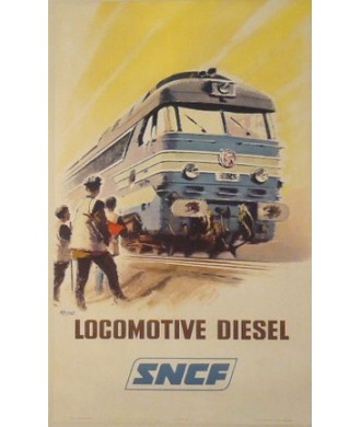 SNCF, LOCOMOTIVE DIESEL -