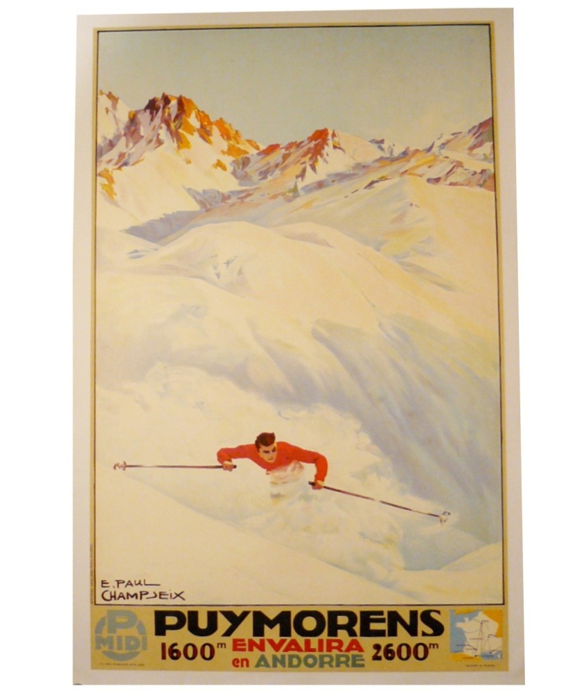 PUY MORENS 1600-2600 M. . ENVALIRA EN ANDORRE