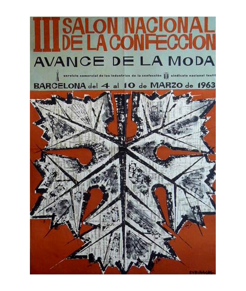 III SALON NACIONAL DE LA CONFECCION. SUBIRACHS