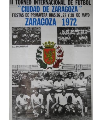 ZARAGOZA 1972  II TORNEO INTERNACIONAL DE FUTBOL