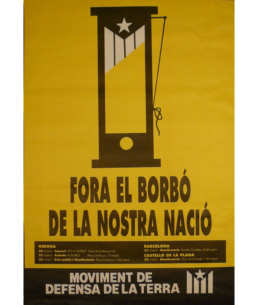 FORA EL BORBO DE LA NOSTRA NACIO