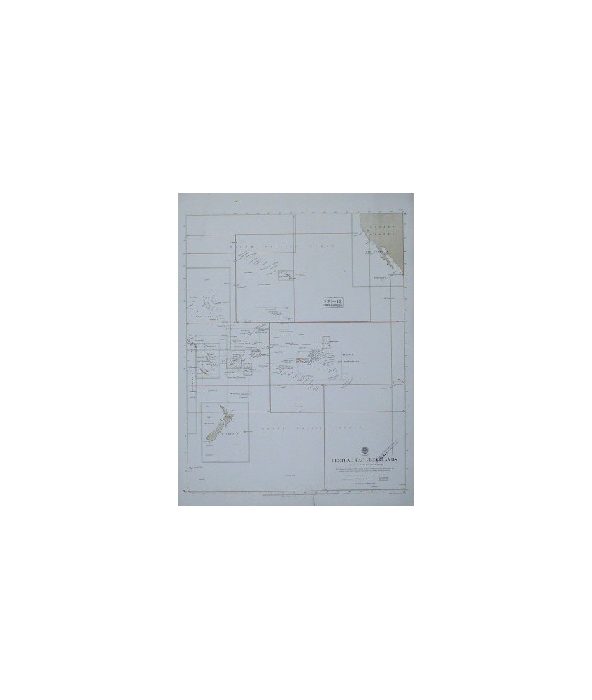 INDEX TO ADMIRALTY CHARTS CENTRAL PACIFIC ISLANDS