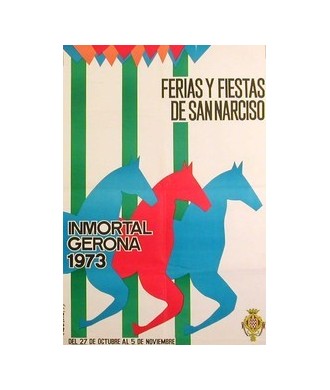 GERONA FERIAS Y FIESTAS DE SAN NARCISO 1973