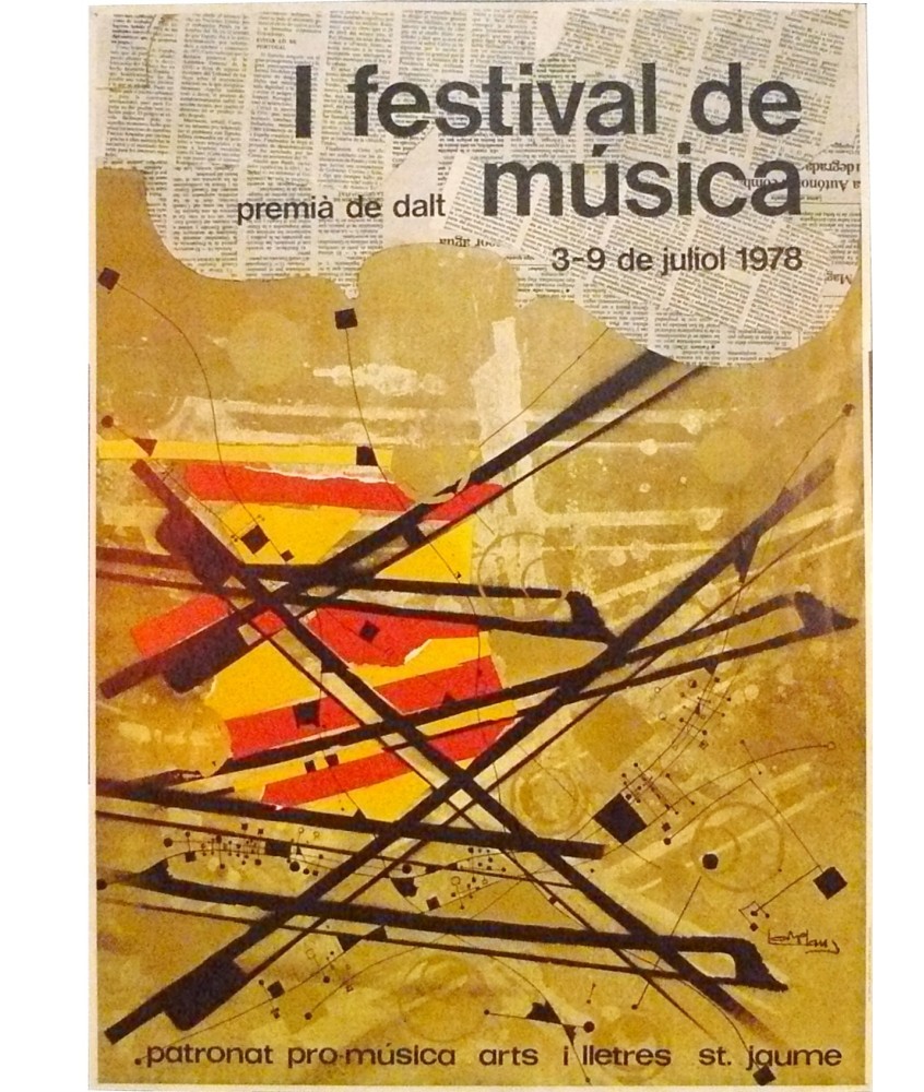 I FESTIVAL DE MUSICA. PREMIA DE DALT 1978