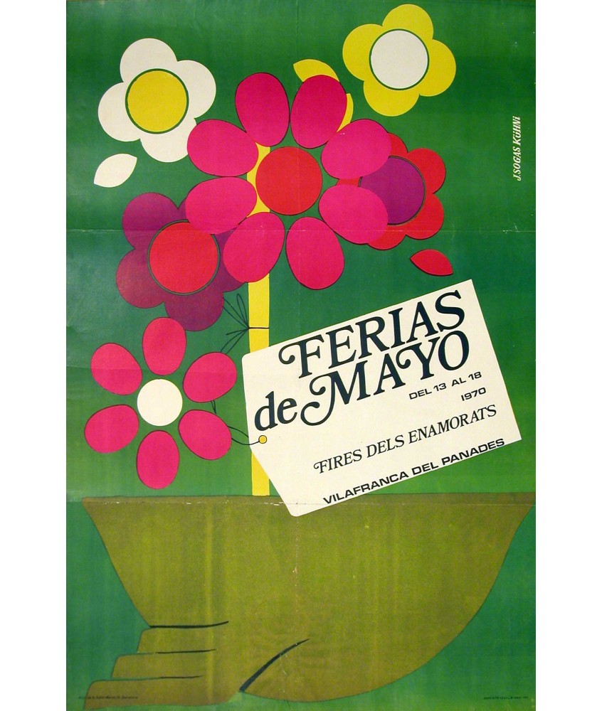 FERIAS DE MAYO 1970  VILAFRANCA DEL PENEDÈS