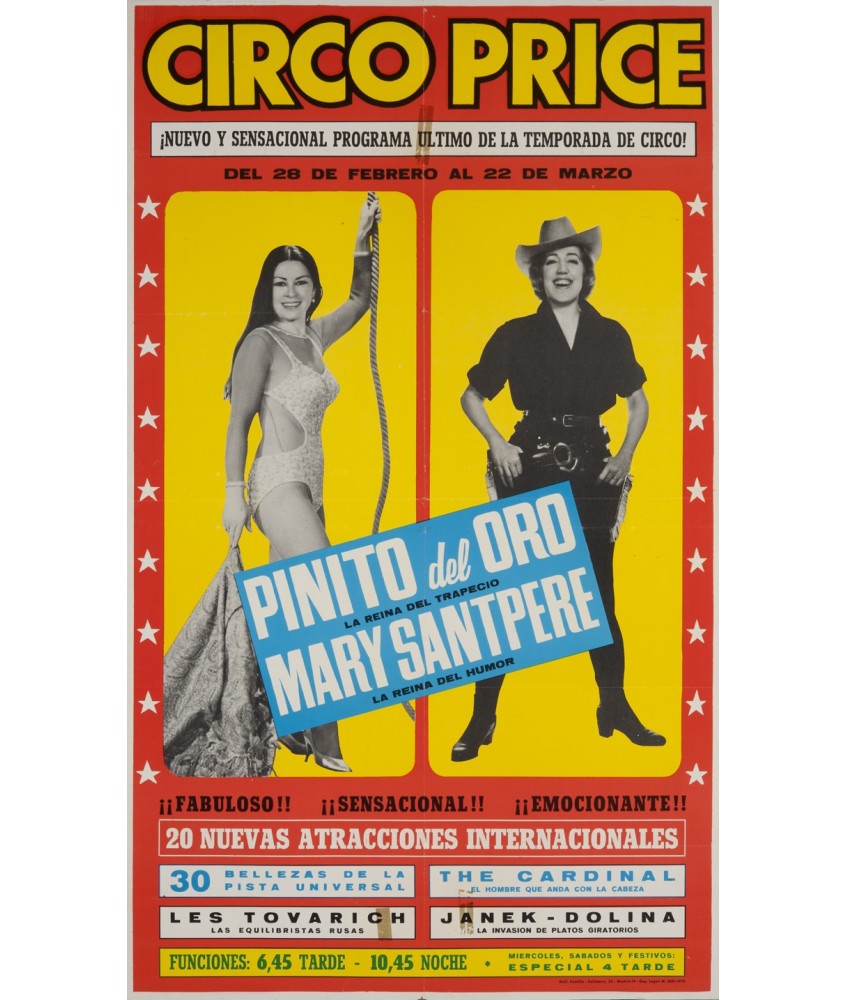 CIRCO PRICE. PINITO DEL ORO-MARY SAMPERE