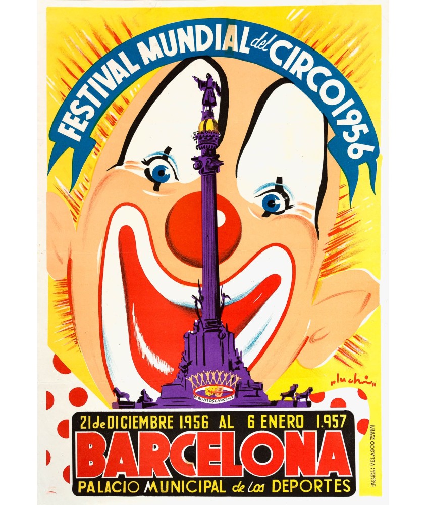 FESTIVAL MUNDIAL DEL CIRCO 1956. BARCELONA