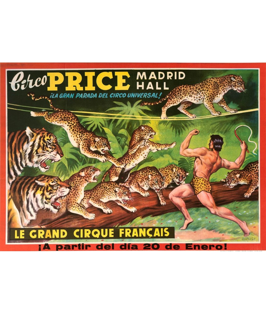 LE GRAND CIRQUE FRANÇAIS. CIRCO PRICE MADRID HALL