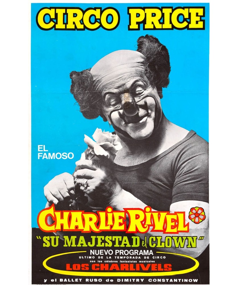 CHARLIE RIVEL "SU MAJESTAD EL CLOWN" CIRCO PRICE