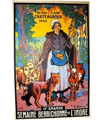 SEMAINE BERRICHONNE de l'INDRE CHATEAUROUX 1925