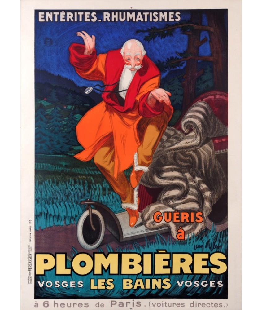 PLOMBIERES les BAINS.  1931