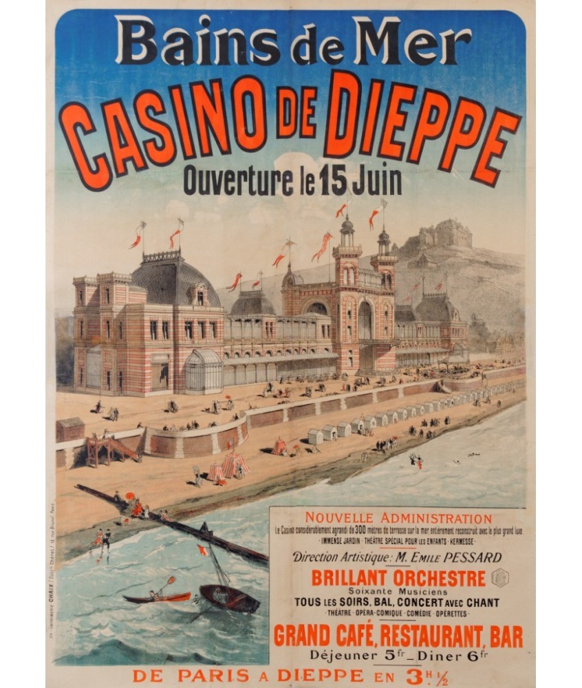 CASINO de DIEPPE. BAINS DE MER