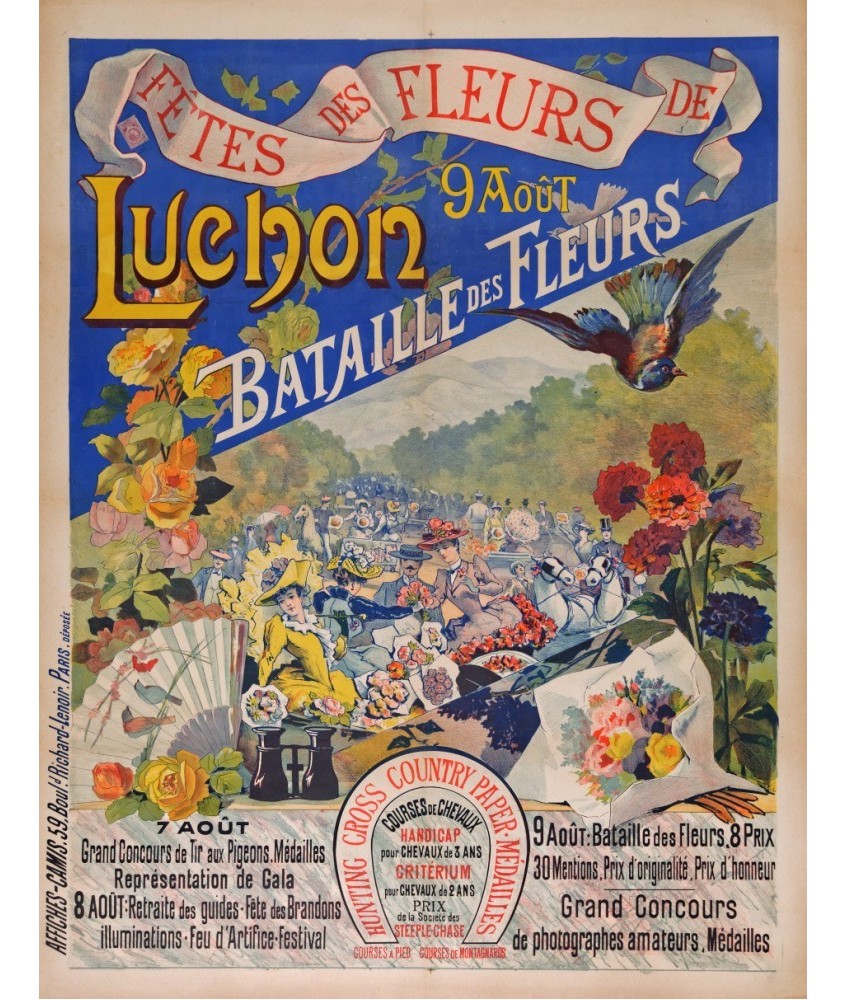 LUCHON . BATAILLE DES FLEURS