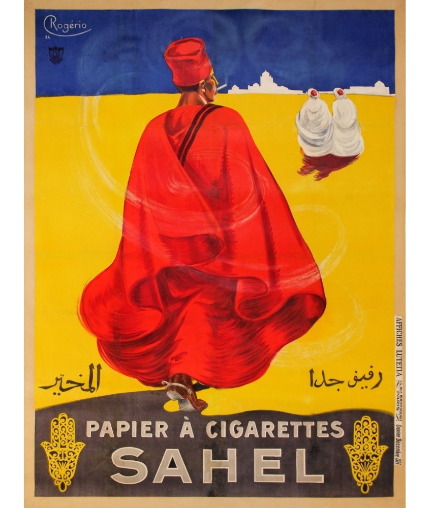 SAHEL. PAPIER A CIGARETES