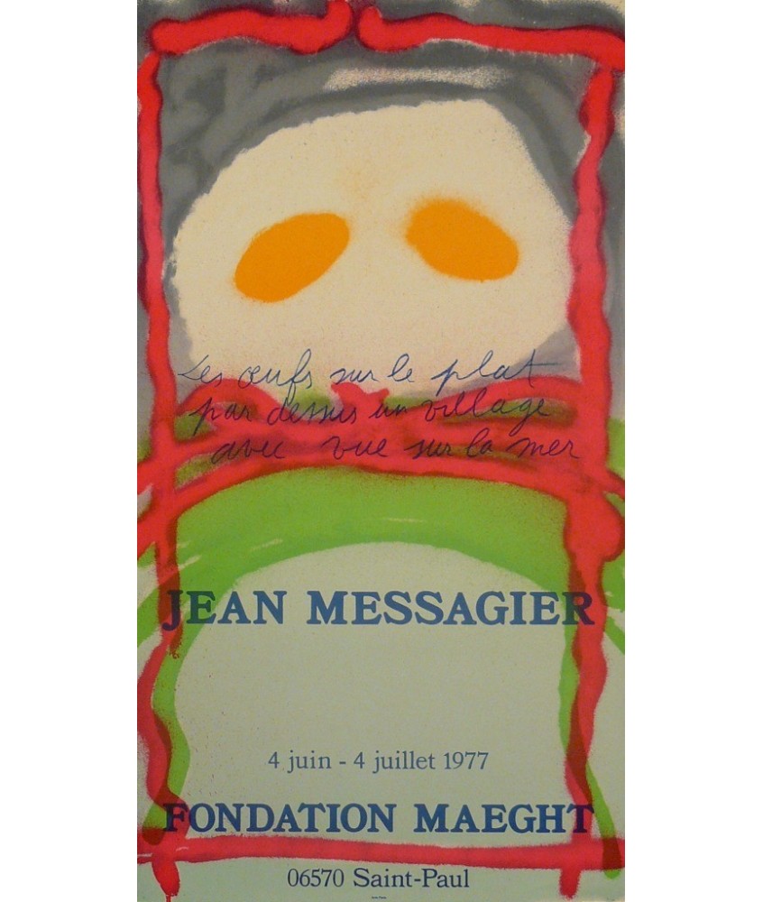 JEAN MESSAGIER. 1977 FONTATION MAEGHT