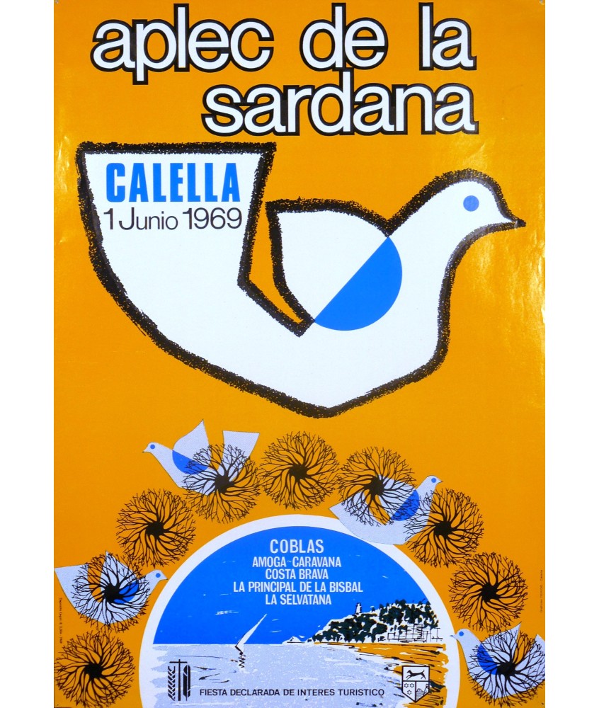 CALELLA  APLEC DE LA SARDANA 1969