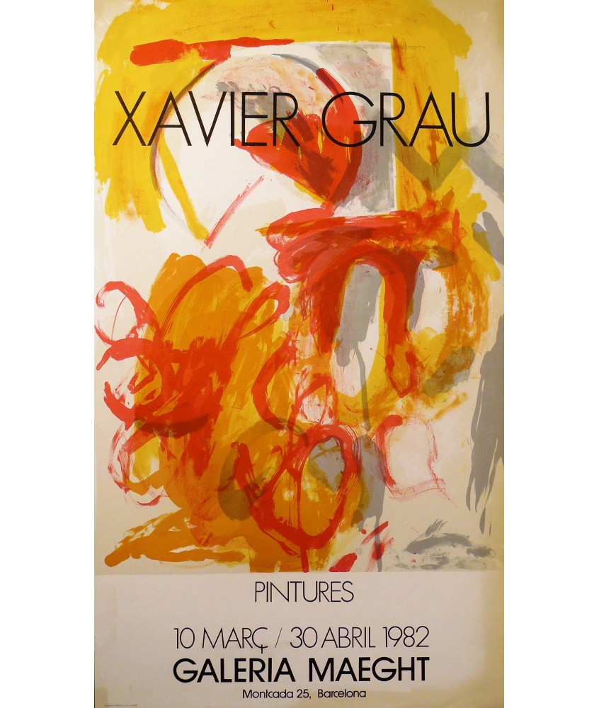 XAVIER GRAU 1982 GALERIA MAEGTH