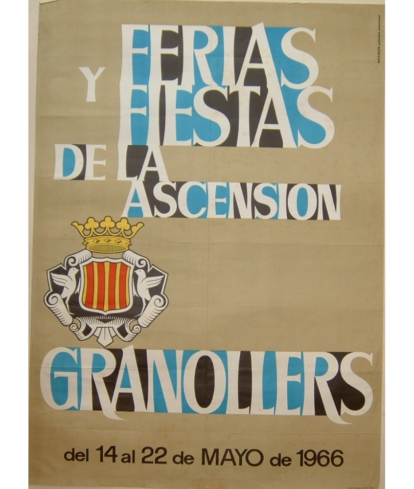 GRANOLLERS. FERIAS Y FIESTAS DE LA ASCENSIÓN 1966