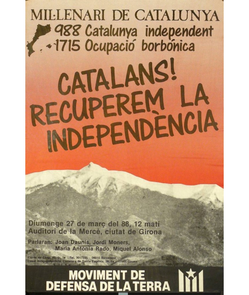 CATALANS! RECUPEREM LA INDEPENDENCIA