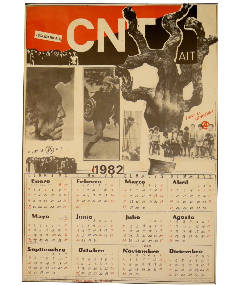 CNT-AIT 1982. CALENDARI