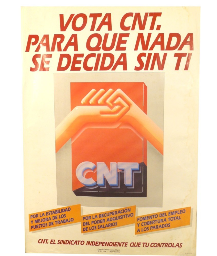 CNT. VOTA CNT PARA QUE NADA...