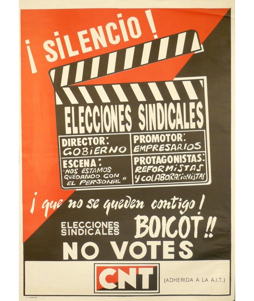 CNT ¡SILENCIO! NO VOTES