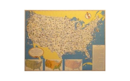 Mapes d'Amèrica