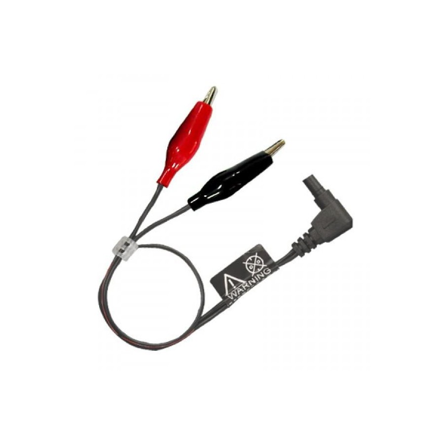 Cable Conector cocodrilo con pinzas. Entrega 24/48 horas.