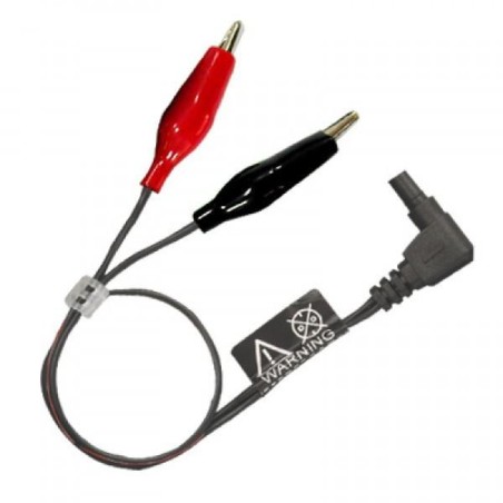 Cable Conector cocodrilo con pinzas. Entrega 24/48 horas.