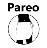 Pareo de pp 40 grs. Bolsa de 10 uds