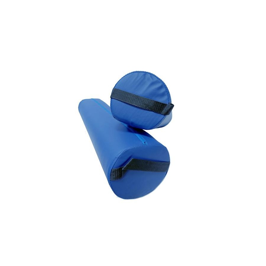 Medio Rulo Rehabilitación 40 x 15 cm. Color Azul