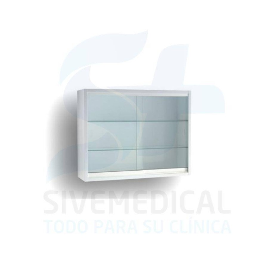 Vitrina Mural Blanca Esmaltada. Ver variantes.