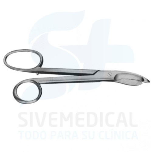 Tijeras para Yeso Bruns 24 cm dentadas