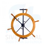 Rueda de hombros en madera barnizada de haya. 