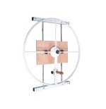 Rueda de hombro metálica