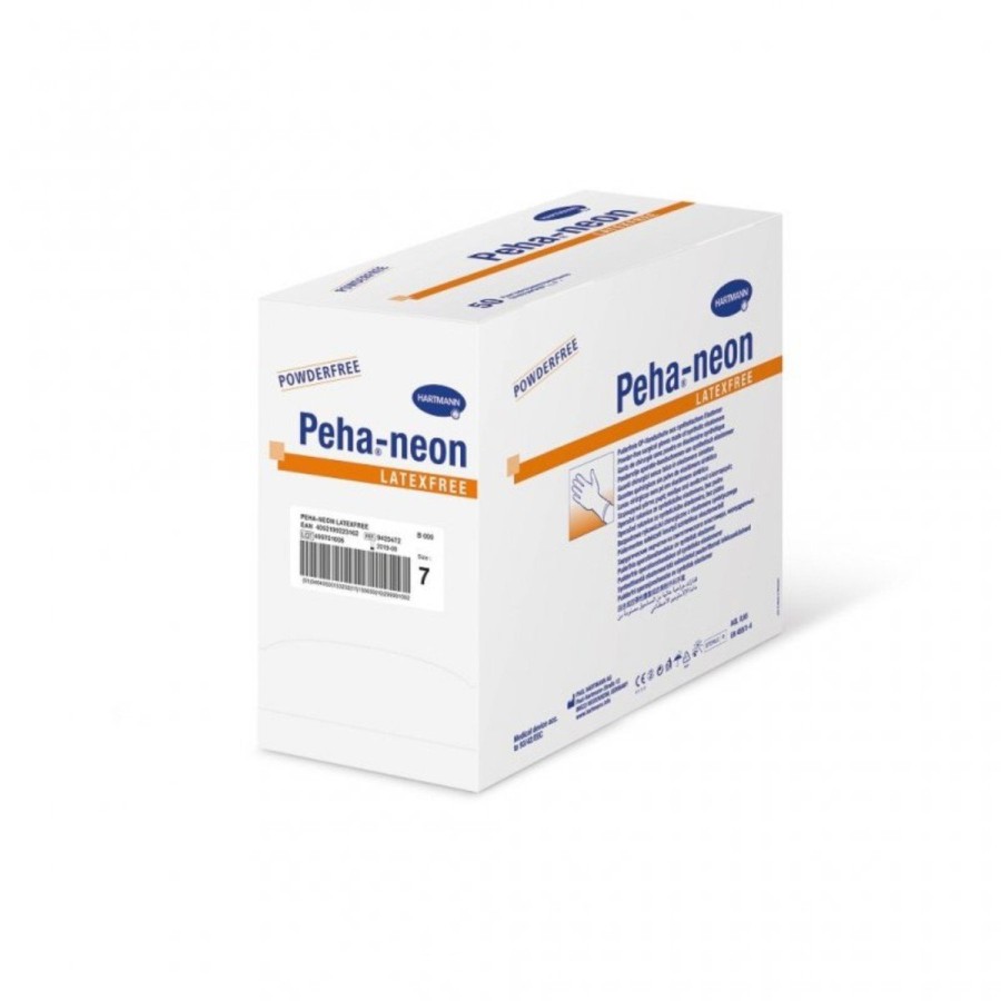 Guantes Quirúrgicos estériles Peha-Neon sintéticos s/polvo