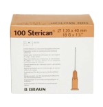 Aguja Hipodérmica STERICAN 18g x 1 1/2" 1,20 x 40 mm