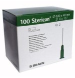 Aguja Hipodérmica STERICAN 21g x 1 1/2" 0,8 x 40 mm