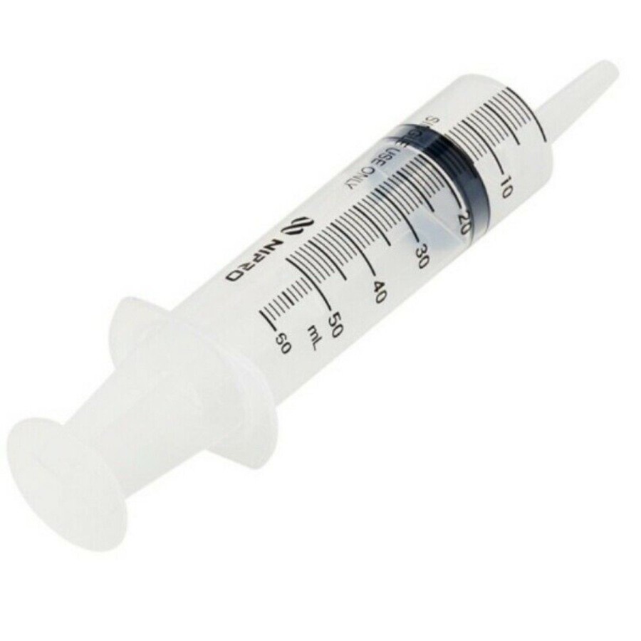 Jeringa NIPRO alimentación 50 ml 3 cuerpos