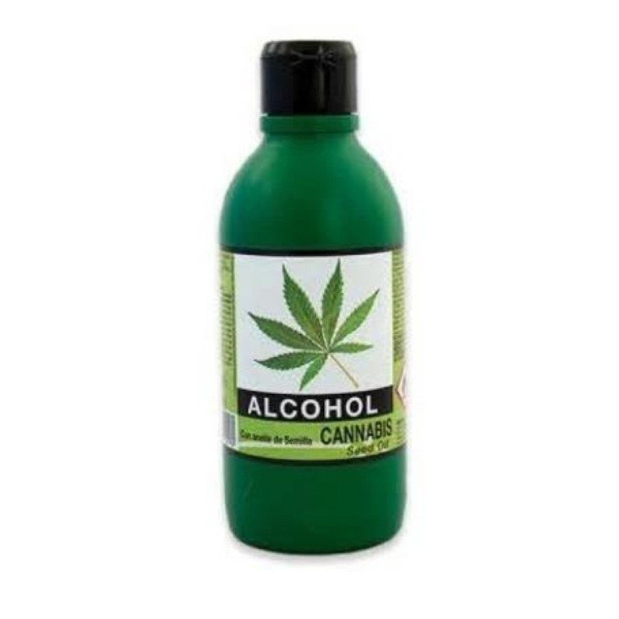 Alcohol con aceite de semilla de CANNABIS