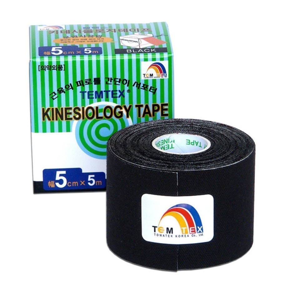 Temtex  KINESIO-TAPE Negro