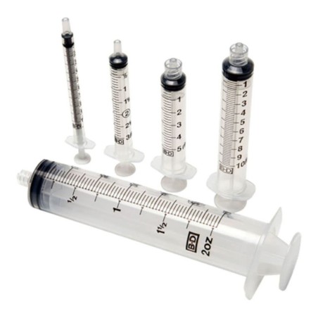 Jeringa BD 3 cuerpos Luer Lock