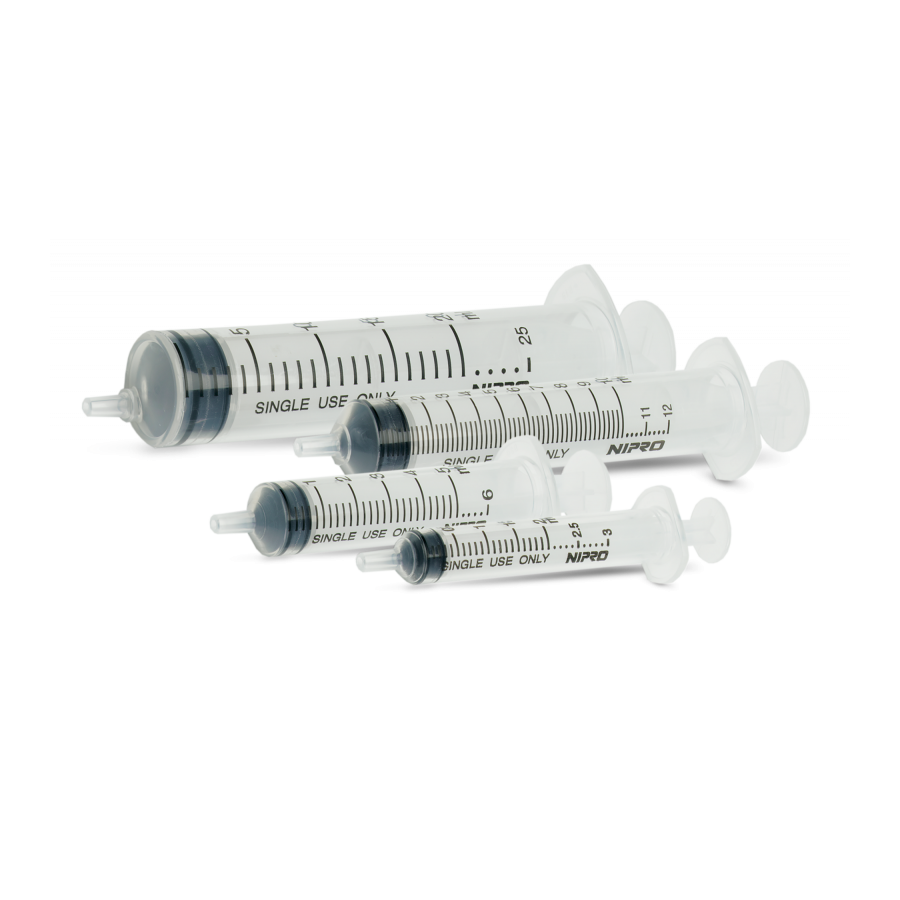 Jeringa NIPRO 3 cuerpos