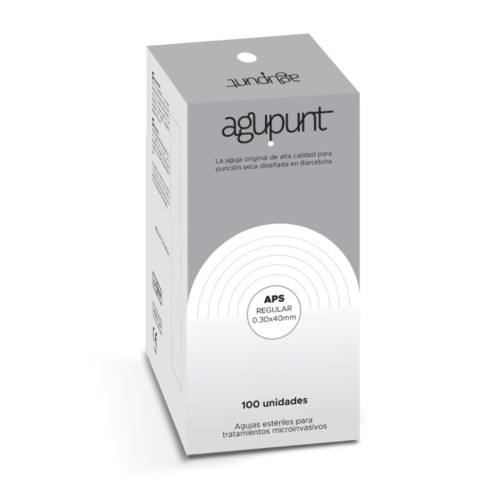Aguja punción seca (APS Regular). 0.30*40mm