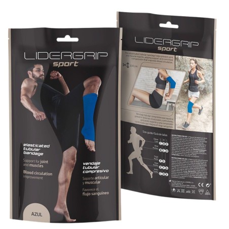 Vendaje tubular Lidergrip SPORT AZUL