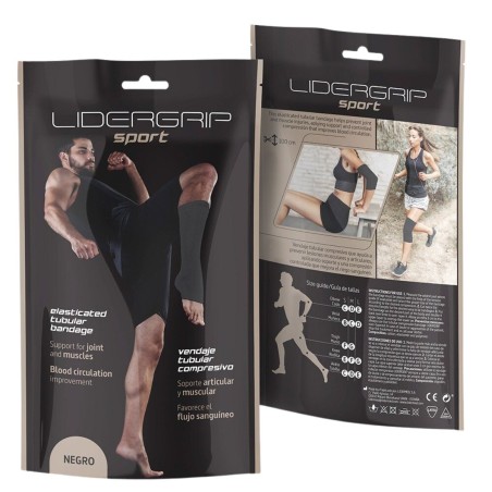 Vendaje tubular Lidergrip SPORT NEGRO