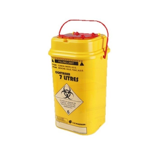 Contenedor de residuos punzantes 7l